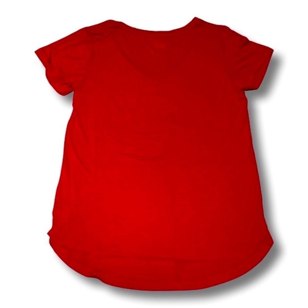 NBA Women's Houston Rockets New Era V-Neck Tee - Picture 3 of 8